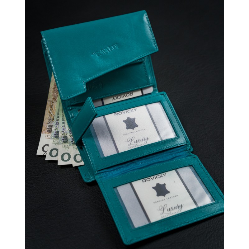 Кошелек женский Cavaldi RD-DB-05-GCL S.BLUE Кошелек женский Cavaldi RD-DB-05-GCL S.BLUE